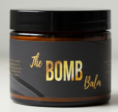 The BOMB Balm 4oz organic baby balm jar